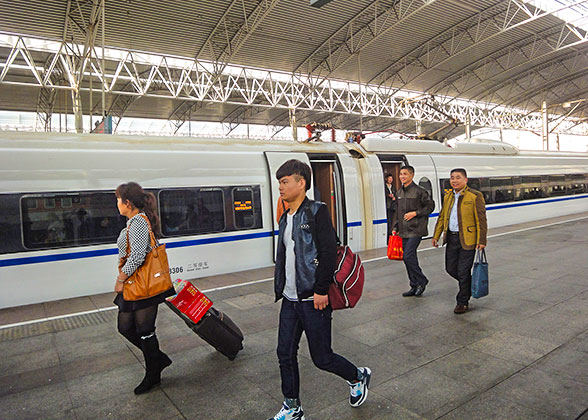 Beijing-Xi'an High Speed Train