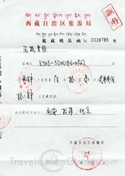 Tibet Permit