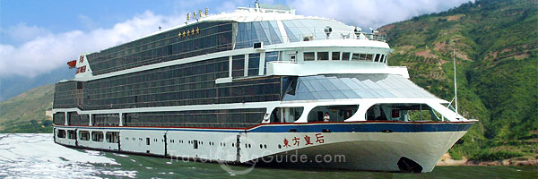 The mighty five-star East King cruise ship