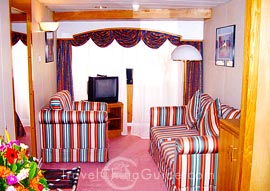 "Living room, Royal Suite"