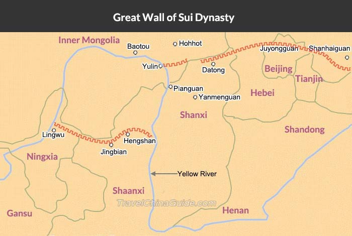 Chinese Dynasties Map