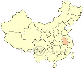 anhui map