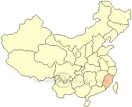 Fujian Map