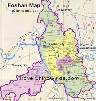 Foshan Map