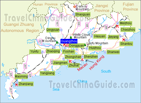 China Shenzhen Map