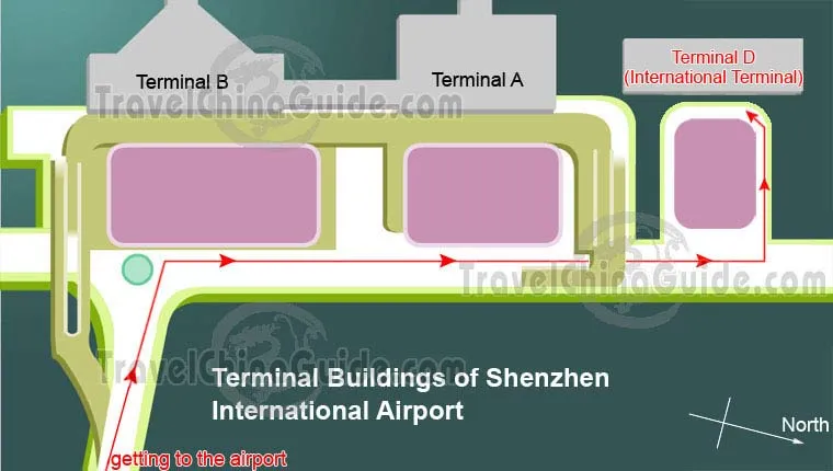 Shenzhen Airport Map