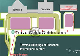 Shenzhen Airport terminals