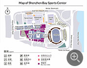 Map of Shenzhen Bay Sports Center