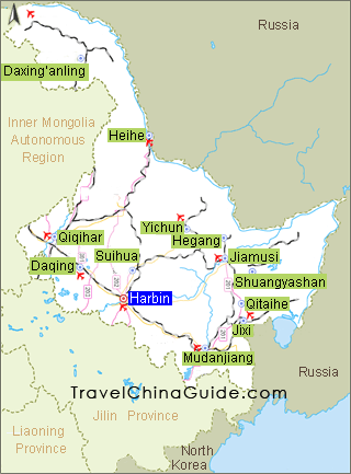 Qiqihar Map