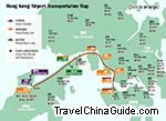 Hong Kong Airport Transportation Map