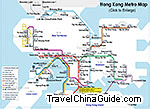 Hong Kong Transportation Map