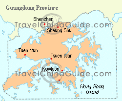 Hong Kong Map