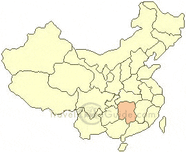 hunan province map