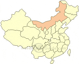 Map of Inner Mongolia
