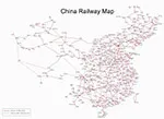 China railway map