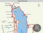 Erhai Lake Map