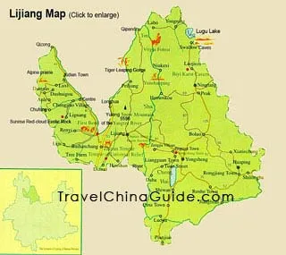Lijiang Map
