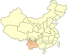 Yunnan Map
