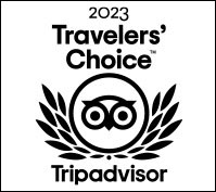 Travelers' Choice 2023 (previously Certificate of Excellence) from Tripadvisor