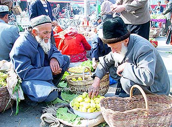 Bazzar in Xinjiang