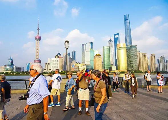 Pudong seen from the new bund