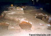 Remains in the Banpo Village Remains Museum