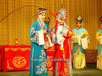 Chinese opera includes many regional varieties