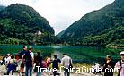 Five Flower Lake (elevation 2,472 meters) is the pride of the whole Jiuzhaigou area. 0005255