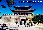 The north gate of Dali Old City