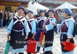 A woman of ethnic minority in Yunnan
