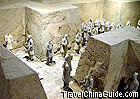 Pit 3 of Terra Cotta Army Museum