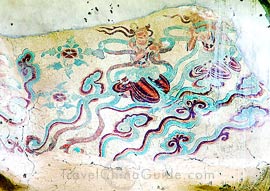 A mural of the Tang Dynasty
