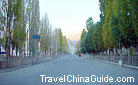 Go along this road and you will feel the peacefulness of this remote county. 0012750