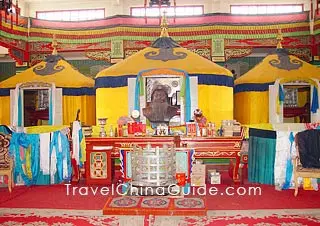 Genghis Khan's Mausoleum, Baotou, Inner Mongolia