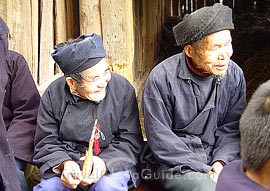 Pure and honest Miao villagers