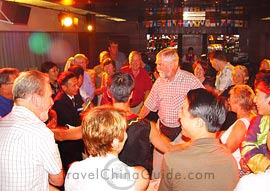People from all around the world gather here as a big family 