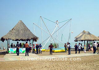 Sand Lake in Ningxia Province