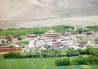 Layout of Samye Monastery