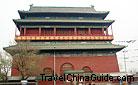Seated in the north end of the axis of inner city, the Drum Tower was first built in 1272 and open to public in 1980s after much repair.