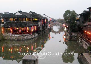 Serene water town