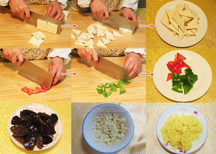 Preparation for Home-style Tofu