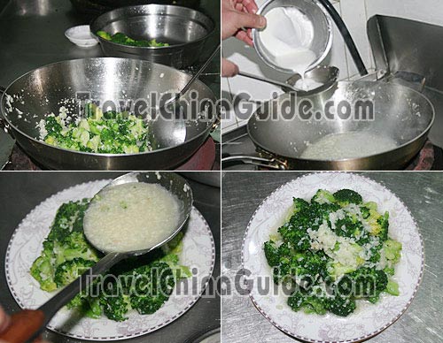 thicken Broccoli with Garlic