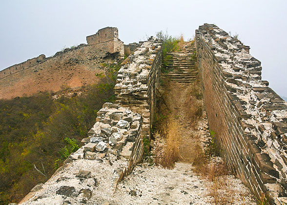 Great Wall at Wohu Mountain
