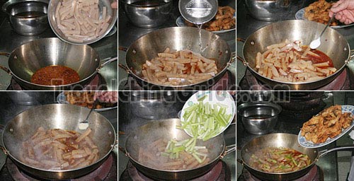 Boil Tangba Town's Stir-fried Fish