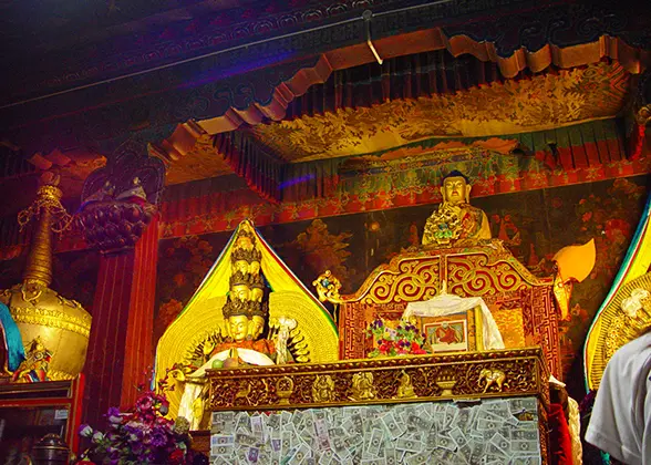 A Buddha Statue, Sera Monastery