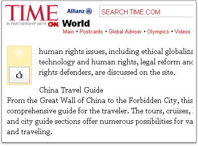 TravelChinaGuide recommended by Time
