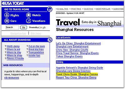 TravelChinaGuide recommended by USA Today