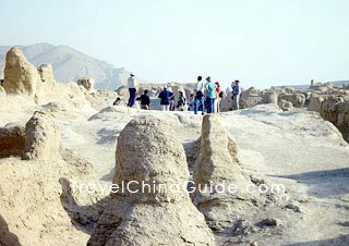 Ancient City of Jiaohe build from 2nd Century to 5th Century by Cheshi Kingdom