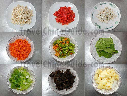 Preparation for Braised Shaanxi Pasta