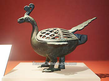 Bronze Incense Burner, Xianyang Museum 